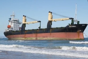 big cargo ship in ocean with Commercial Marine Insurance