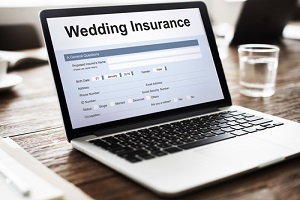 wedding insurance concept