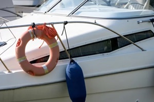 life ring buoy boat railing concept protection